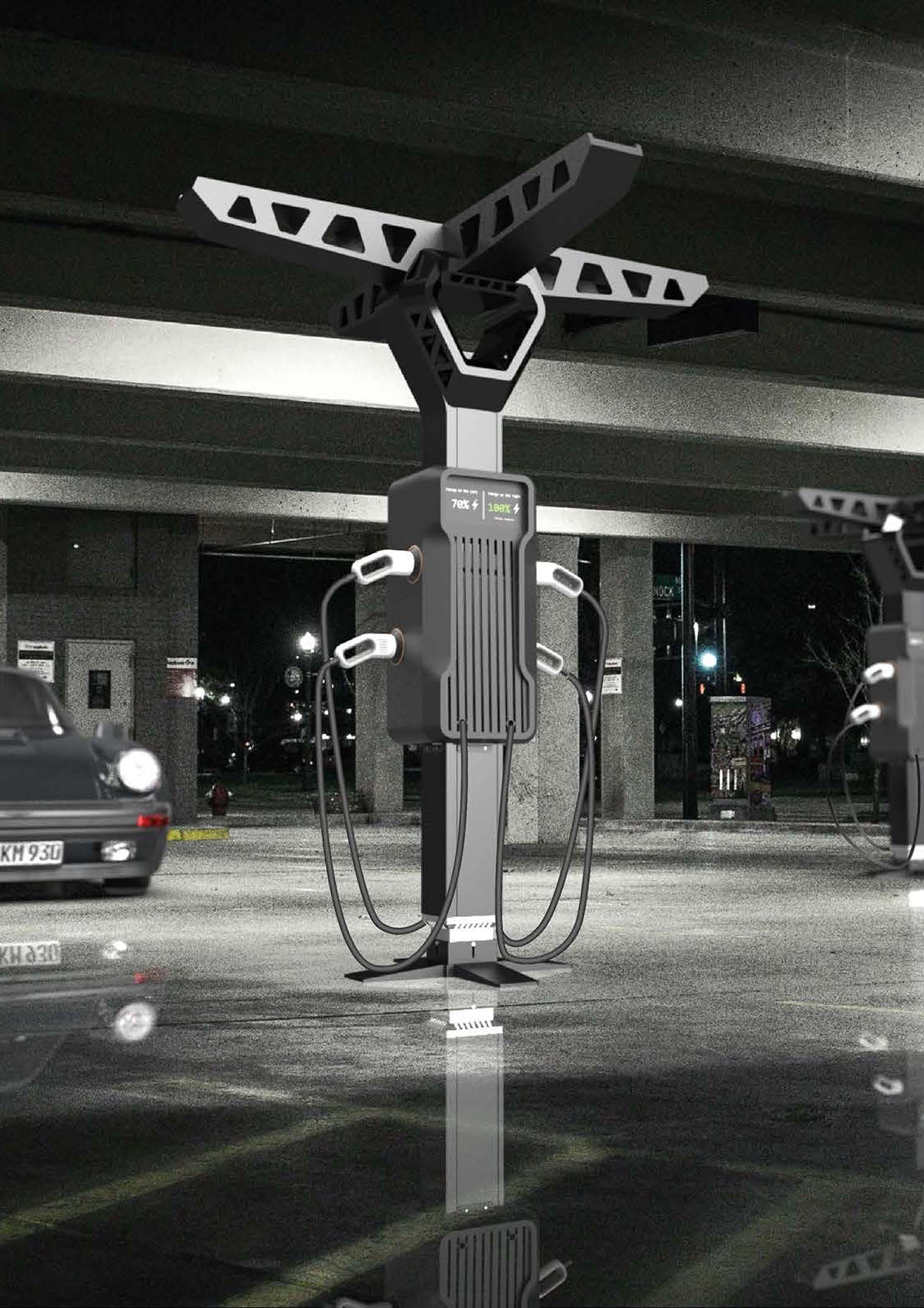 易立充電柱 作品照片